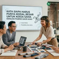 Kamu Bisa Berkolaborasi Dengan Pabrik Kaus Kaki Tanpa Perlu Memiliki Modal Besar