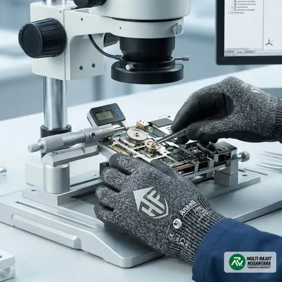 Produksi Sarung Tangan Rajut Berkualitas, Terima Custom Minimal 15 Lusin