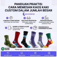 Cara Memesan Kaos Kaki Custom dalam Jumlah Besar (Panduan Praktis)