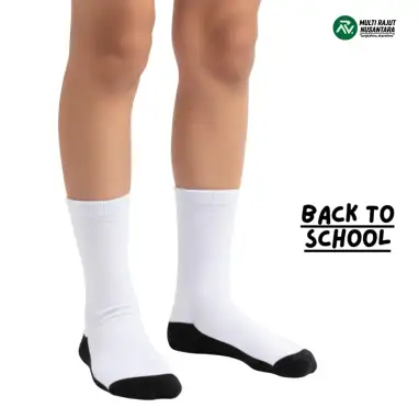 School Socks Custom, Cukup Kirim Nama Sekolah dan Logo, Kami Urus Sisanya!