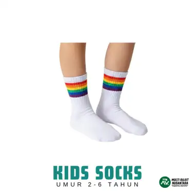 Grosir Kaos Kaki Anak Rajut Berkualitas Usia 2-6 Tahun