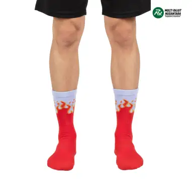 Kaos Kaki Oldschool Kualitas Rajut High-Density Kostum untuk Jaringan Retail Nasional